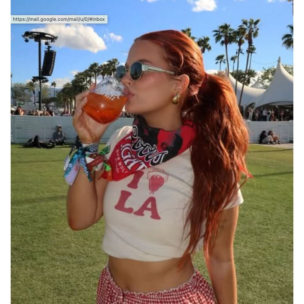 Fruitface I Heart LA Baby Tee